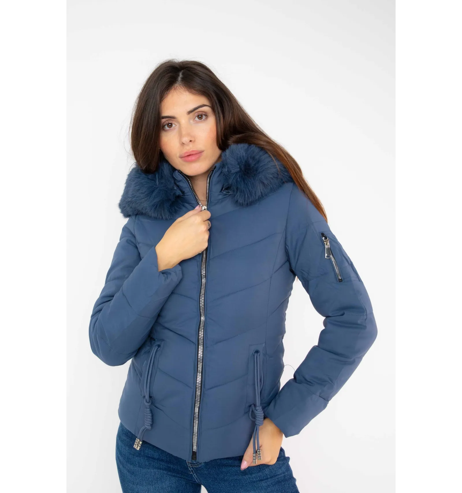 chaqueta sobor - azul